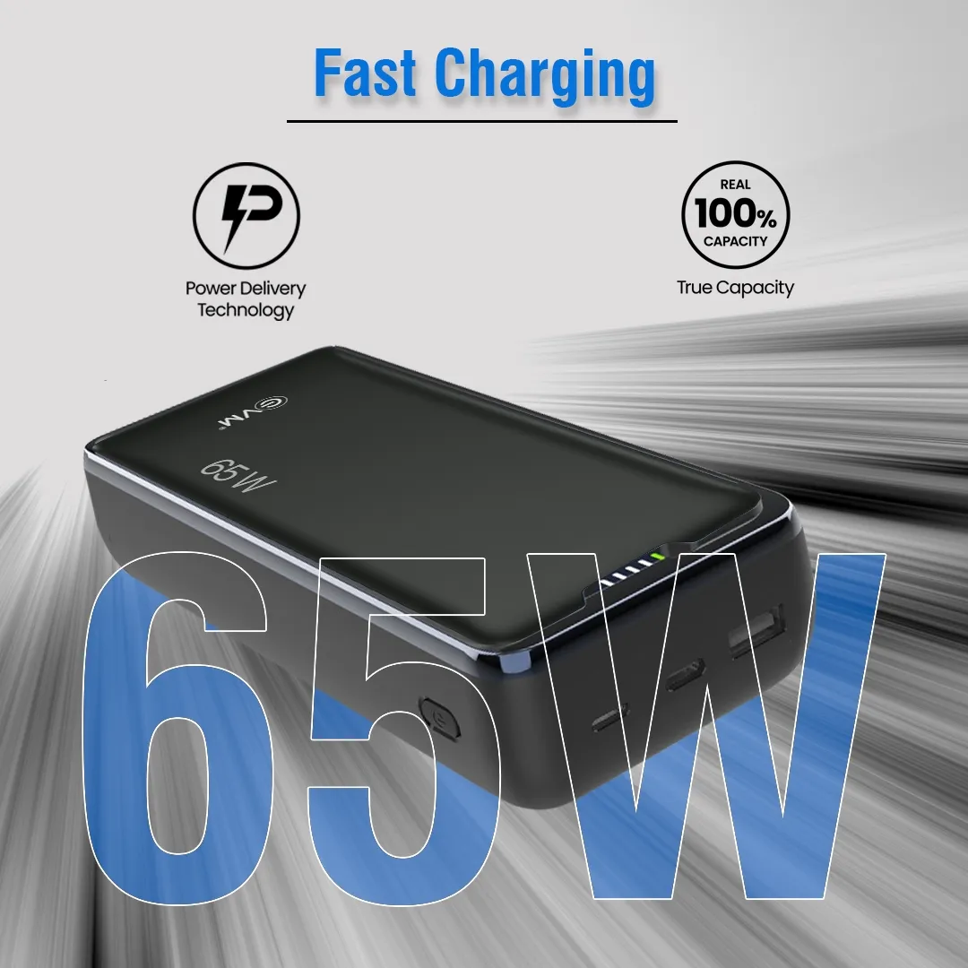 EVM Power Bank 30000 mAh For Laptop Enlap Pro 65W (P0402) view 6